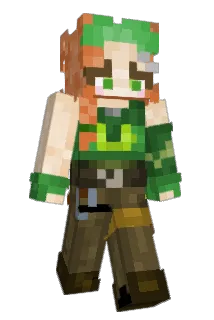Fuzzking2 Minecraft avatar full body