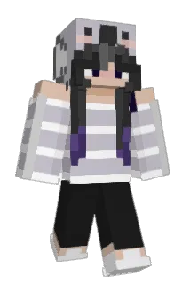 Fuzzzzy Minecraft avatar full body