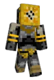 G0LDMASK Minecraft avatar full body