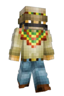 G1NE Minecraft avatar full body