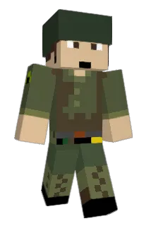 G33x3D Minecraft avatar full body