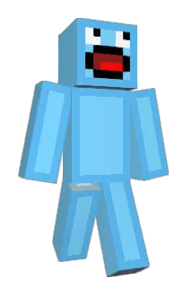 G8Mbue Minecraft avatar full body