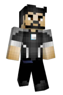 GELBERRITTER Minecraft avatar full body