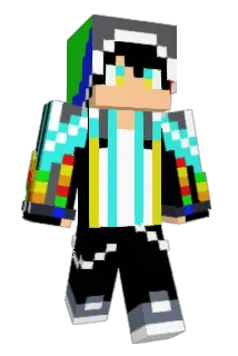 GENHE Minecraft avatar full body