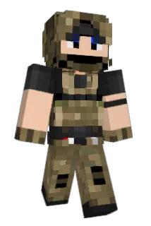 GERXMVP Minecraft avatar full body