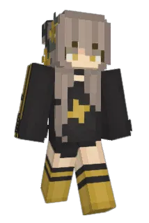 GFire Minecraft avatar full body