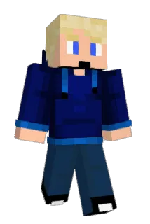 GGBlueFire Minecraft avatar full body