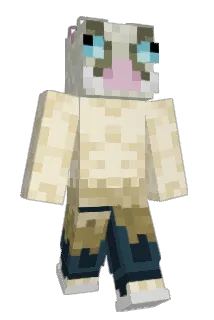 GGHyung Minecraft avatar full body