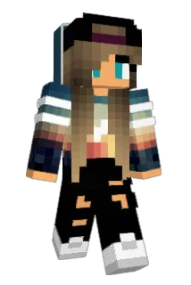 GGLuna Minecraft avatar full body
