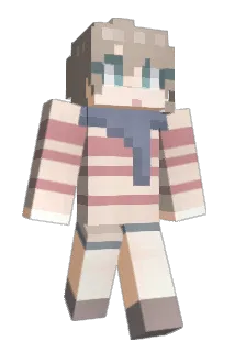 GGOBAE Minecraft avatar full body