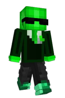 GGreenMan Minecraft avatar full body