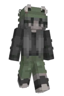 GHOSTLEAN Minecraft avatar full body