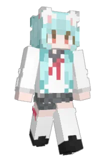 GIG520 Minecraft avatar full body