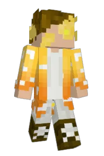 GIitchlesss Minecraft avatar full body
