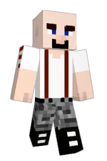 GK0716 Minecraft avatar full body