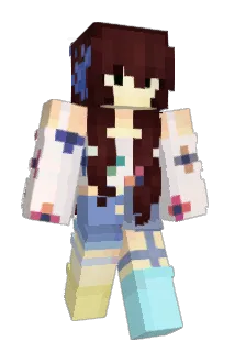 GL0W_W0RM Minecraft avatar full body