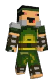 GLEEFULjit Minecraft avatar full body