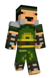 GLEEFULjit Minecraft avatar full body