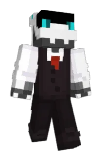 GLITCHhunter2 Minecraft avatar full body