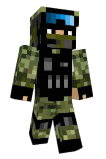 GLNW20002 Minecraft avatar full body