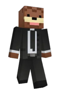 GLOPTER Minecraft avatar full body