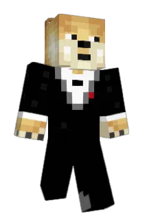 GMDoggo Minecraft avatar full body