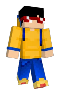 GOKUTITAN Minecraft avatar full body