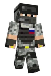 GOLD210 Minecraft avatar full body
