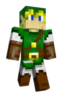 GOLDBEER Minecraft avatar full body