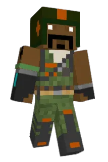 GOLDENSALT Minecraft avatar full body