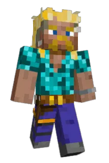 GR244 Minecraft avatar full body
