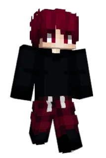 GROSSBUCHSTABEN Minecraft avatar full body