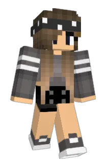 GROTGIRLL Minecraft avatar full body