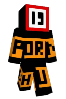 GRT1043 Minecraft avatar full body