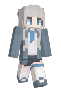 GXZRED Minecraft avatar full body