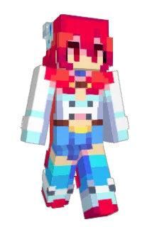 G_I_013 Minecraft avatar full body