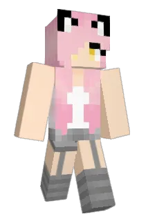 G_abby Minecraft avatar full body