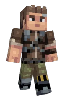 Gabrielite Minecraft avatar full body