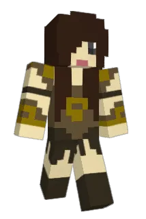 GabrielleBard Minecraft avatar full body