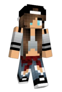 GalacticKitten_ Minecraft avatar full body