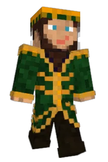 GalacticPark Minecraft avatar full body