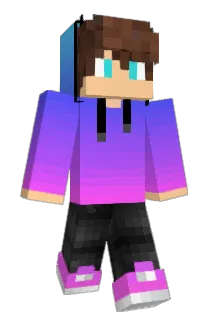 GalacticYT Minecraft avatar full body