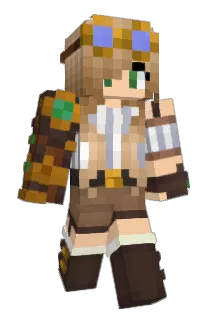 GalateaMeow Minecraft avatar full body