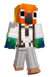 GalaxiaNano Minecraft avatar full body