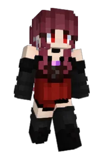 Galaxushii Minecraft avatar full body