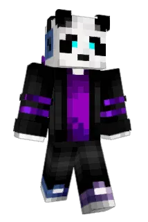 GalaxxyPanda Minecraft avatar full body