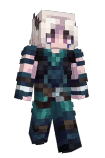 GalaxyTheWarlock Minecraft avatar full body