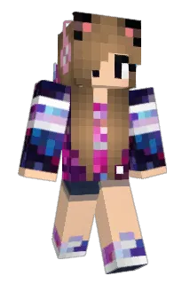 GalaxyViba Minecraft avatar full body