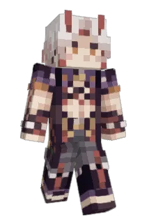 GalaxyWik Minecraft avatar full body