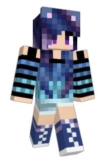 Galaxy_Wolfy Minecraft avatar full body